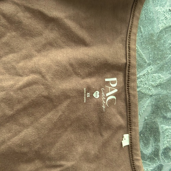 Brown Pacsun Cropped Tee - Picture 3 of 5